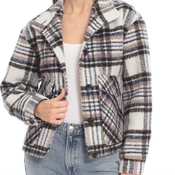 AVEC LES FILLES  Anthropologie Bone Black XLarge Jacket - Picture 8 of 8